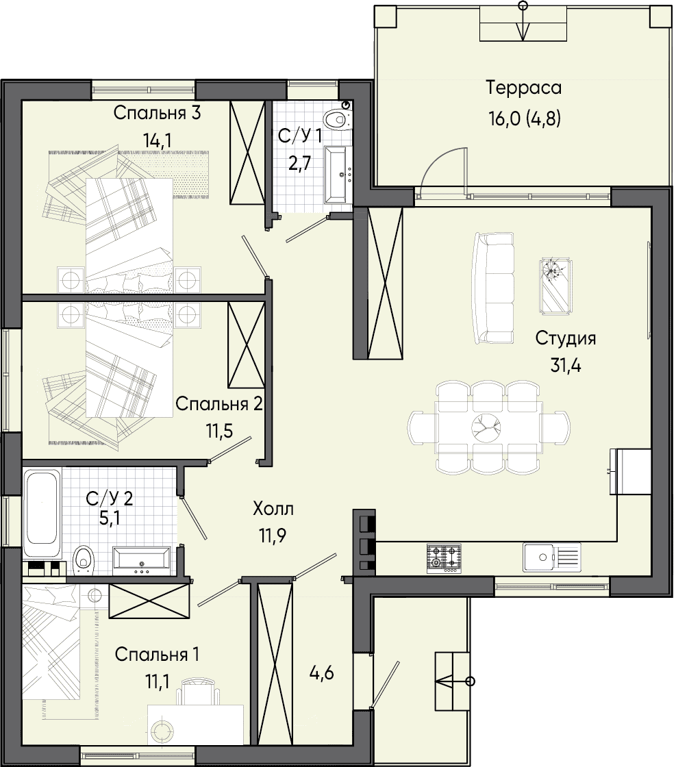 Проект дома 1