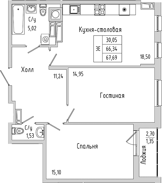 Планировка 46