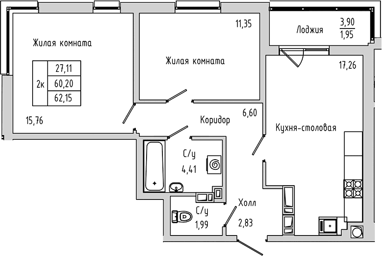 Планировка 42