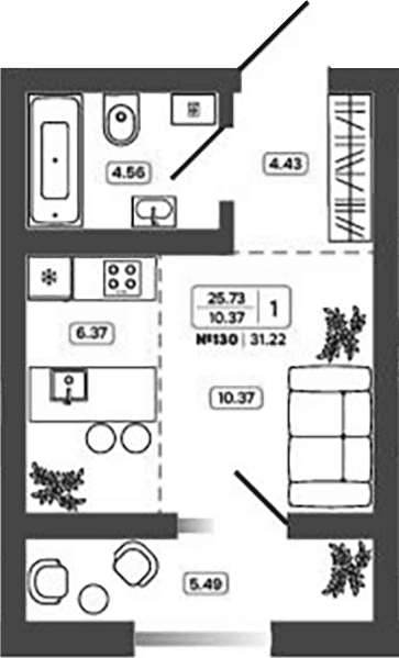 Планировка 21