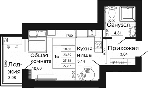 Планировка 17