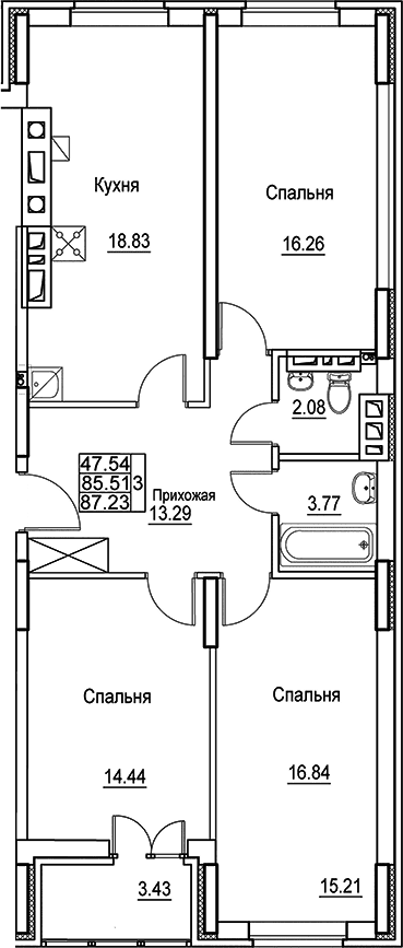 Планировка 3